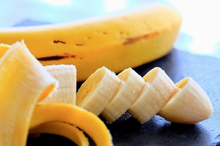 香蕉切成像素